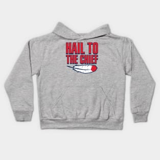 Cleveland Baseball Hail To The Chief Kids Hoodie